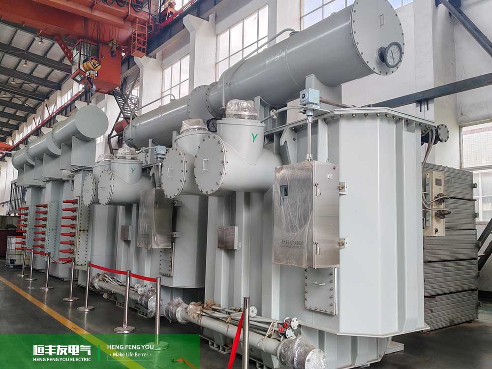 哈萨克斯坦HKSS<a href='https://www.hengfengyou.cn/products/p6/242.html' target='_blank'><u>PZ</u></a>-12000/10.5有载调压电炉变压器