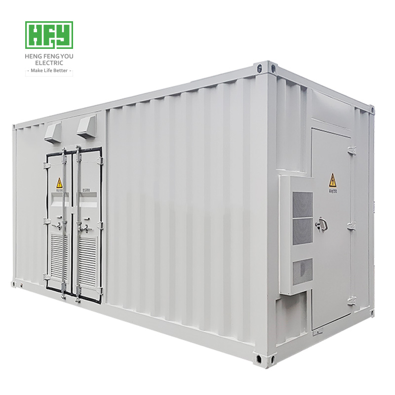 沙特大型光伏电站1250kVA 33/0.4kV集装箱式变电站解决方案